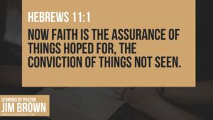 Hebrews 11:1