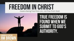 Freedom In Christ