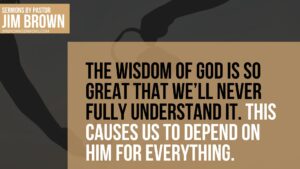 Wisdom of God