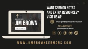 Website and social media links for Jim Brown Sermons Christian podcast
